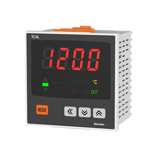 Controladores de Temperatura PID Serie TC: Rendimiento Superior  Los controladores de temperatura PID de la serie TC destacan por ofrecer un rendimiento excepcional. Con una alta velocidad de muestreo de 100 ms y una precisión de visualización de ±0.5%, estos controladores son ideales para aplicaciones que requieren un control térmico preciso y eficiente.