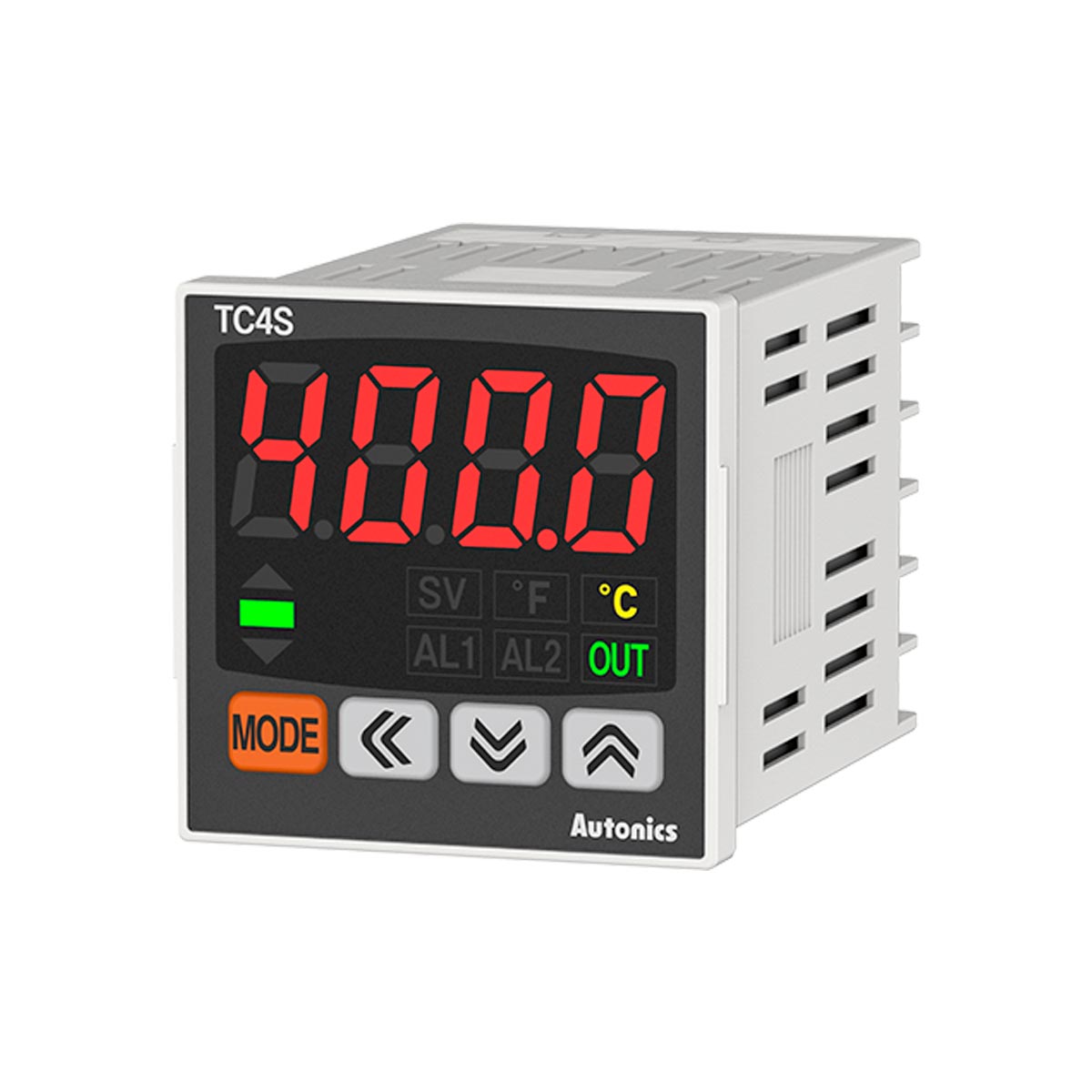 Controladores de Temperatura PID Serie TC: Rendimiento Superior  Los controladores de temperatura PID de la serie TC destacan por ofrecer un rendimiento excepcional. Con una alta velocidad de muestreo de 100 ms y una precisión de visualización de ±0.5%, estos controladores son ideales para aplicaciones que requieren un control térmico preciso y eficiente.