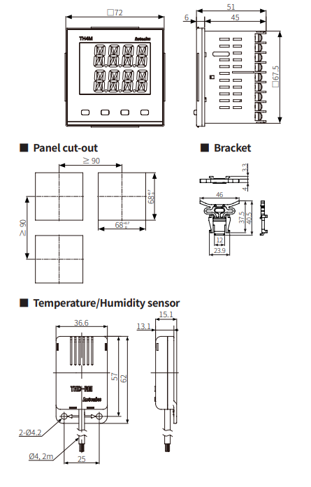 Controladores de Temperatura / Humedad