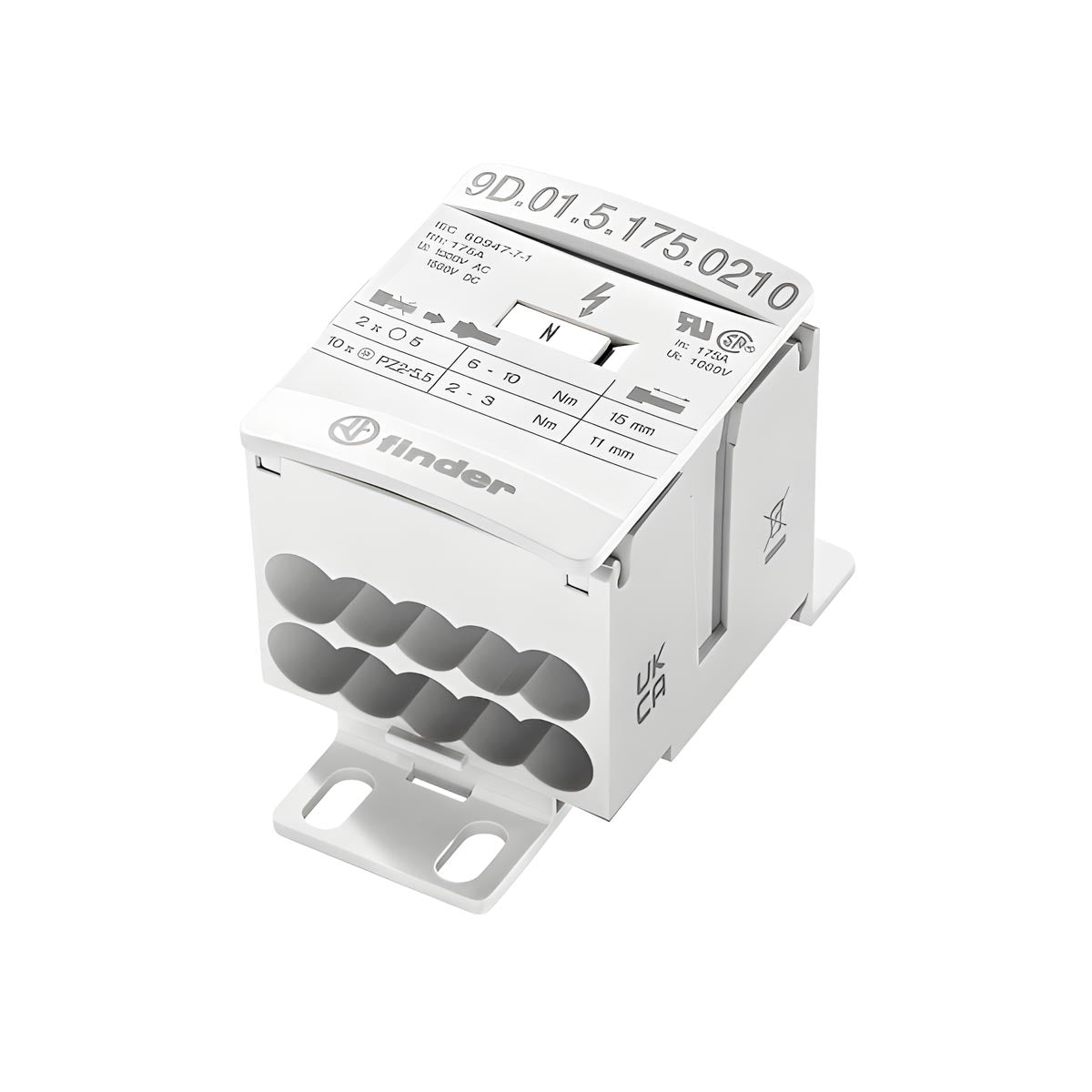 Bloques de Distribución para Grandes Corrientes: Combinación y Distribución Eficiente en Cuadros y Armarios Eléctricos  Los bloques de distribución para grandes corrientes están diseñados para la combinación y distribución de cableados de alimentación de grandes corrientes dentro de cuadros y armarios eléctricos. Estos bloques son esenciales para gestionar eficientemente la energía en instalaciones industriales y comerciales.